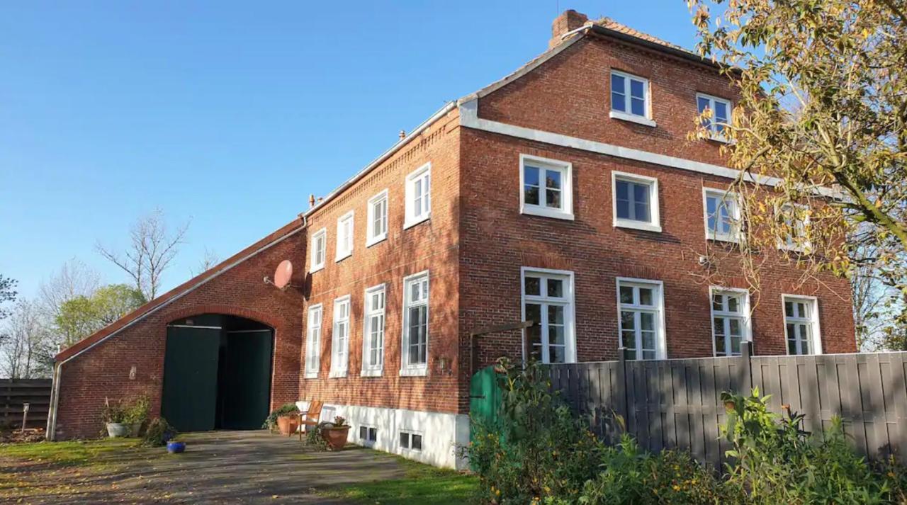 Ferienwohnung Grashaus Leevke Krummhörn Exterior foto